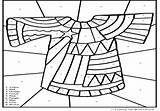 Joseph Coat Many Colors Coloring Pages Sold Into Slavery His Color Printable Getcolorings Getdrawings sketch template