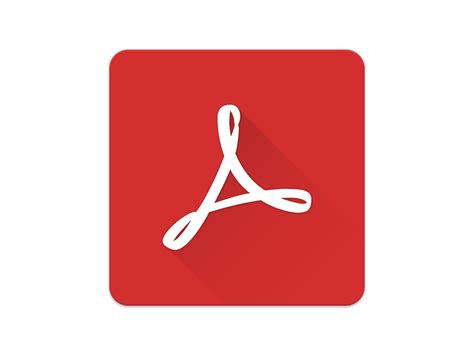 adobe reader material icon materialup