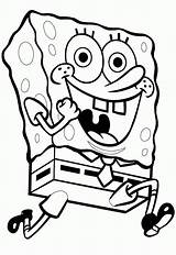 Coloring Spongebob Pages Baby sketch template