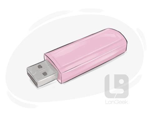 definition meaning  flash drive langeek