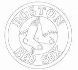 Sox Red Coloring Pages Boston Logo Printable Color Popular Getdrawings Getcolorings sketch template