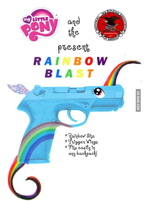 rainbow blast gag