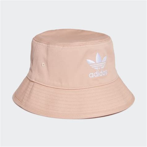 adidas trefoil bucket hat pink adidas