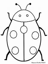 Serangga Mewarnai Insect Binatang Untuk Putih Diwarnai sketch template