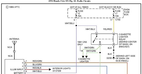 lexus  radio wiring diagram
