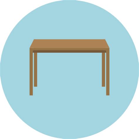 table  furniture  household icons