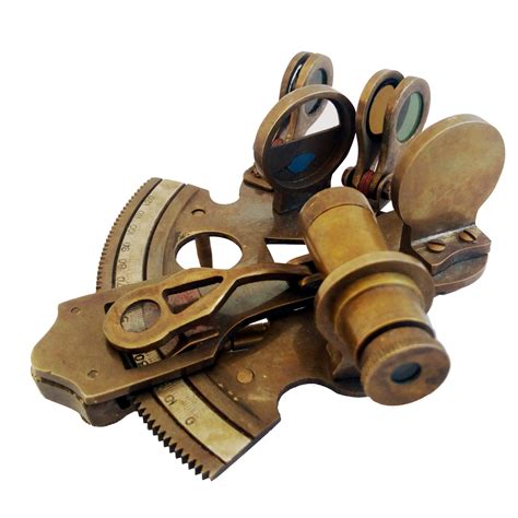 antique reproduction brass marine sextant 3 nautical a decor