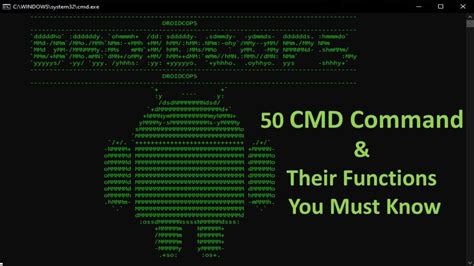 cmd command   functions    droidcops