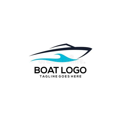 creative boat logo design vector art logo stock vector illustration  equipment modern