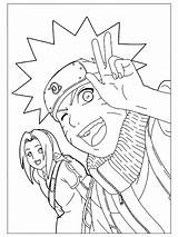 Naruto Coloring Sasuke Pages Color Printable Coloringonly Friends Smiling Kakashi Sheet Kids Minato Print sketch template