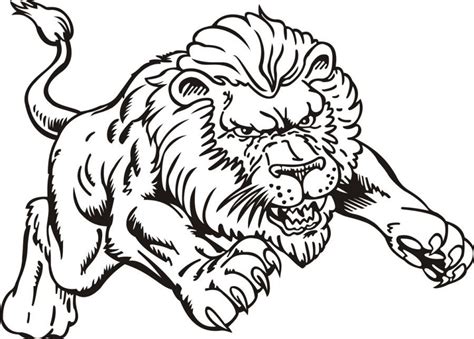 lion coloring page coloring home