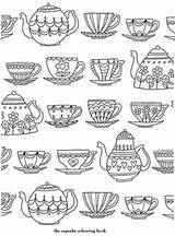 Spindle Tekeningen Kleurplaten Cheer Kleurboeken Eenvoudig Krabbel Lijntekeningen Teapot sketch template
