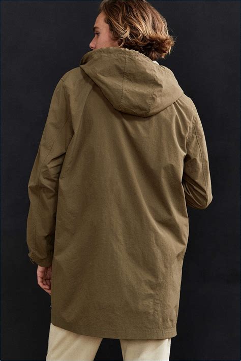cpo hooded long parka jacket