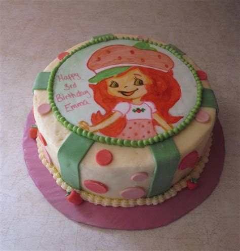 generation cake design strawberry shortcake birthday cake