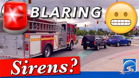 emergency vehicle approaches youtube