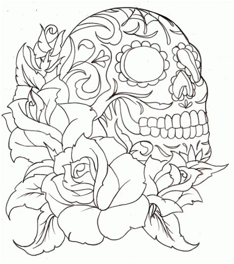 tattoo coloring page printable coloring home