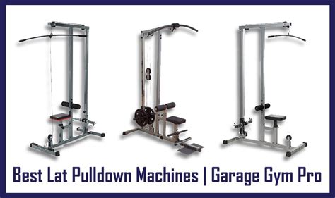 lat pulldown machines reviewed rated compared