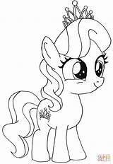 Coloring Pages Pony Little Choose Board Scribblefun sketch template