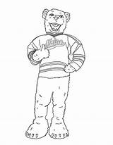 Bananas Bear Coloring Pages Hat sketch template
