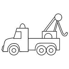 truck coloring pages tow truck tow truck coloring pages