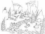 Coloring Pages Wilderness Getcolorings Geographic sketch template