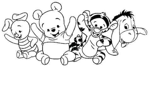 cute baby winnie  pooh coloring pages luciennholt
