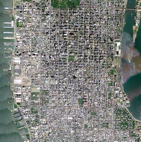 york satellite view