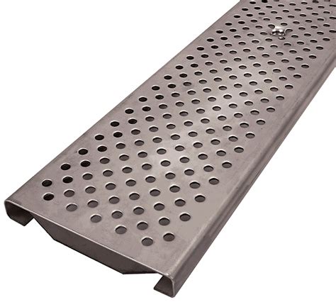 polycast dgr class   compliant perforated reinforced stainless    grate