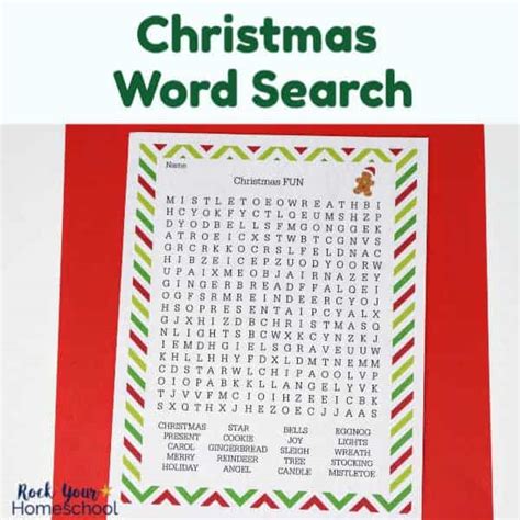 christmas word search  easy holiday fun  printable