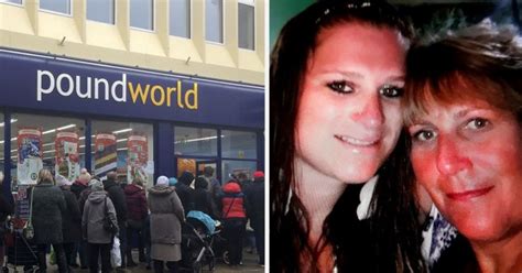 mum and daughter tricked into licking feet of poundworld