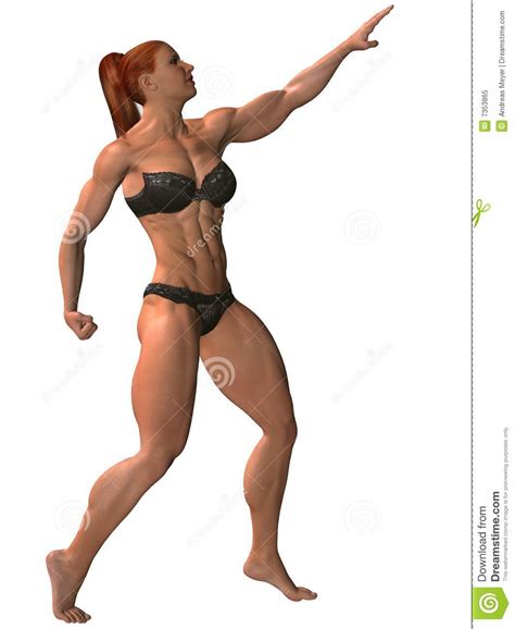 female bodybuilder pose stock illustration illustration of sexual