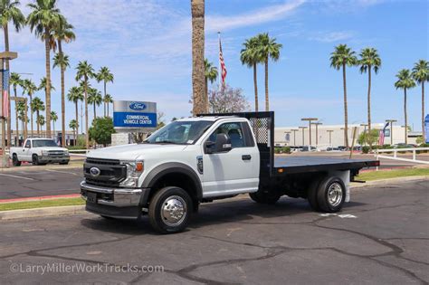 ford    ft flatbed truck hp  speed autoshift automatic  sale  miles