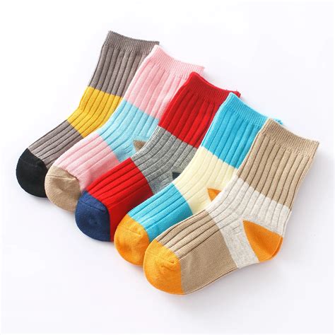 girls cotton socks kids winter socks children colorful socks