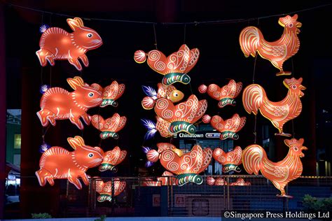 nostalgic lanterns  light  chinatown  mid autumn festival