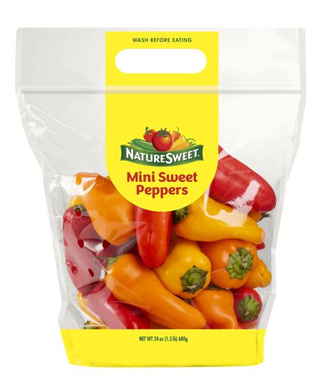 mini sweet peppers naturesweet