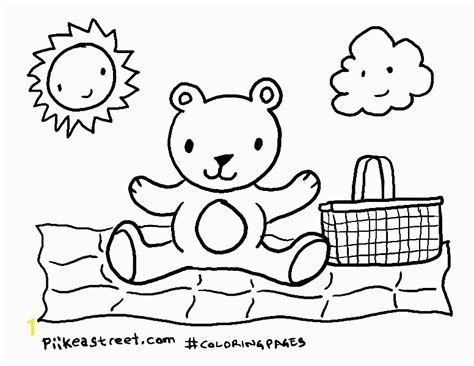 teddy bear picnic coloring pages divyajanan
