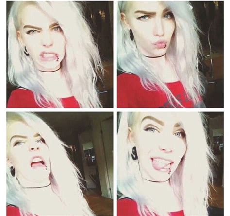 Funny Faces To Ador Beautiful Hair Color Cute Emo