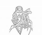 Alliance Marvel Ultimate Lady Deathstrike Ability Coloring Pages Another sketch template