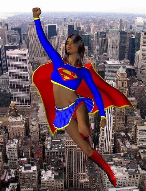 Supergirl Up Up And Away By Cattle6 On Deviantart