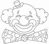 Balocchi Classe Etichette Clown sketch template