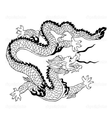 chinese dragon china adult coloring pages
