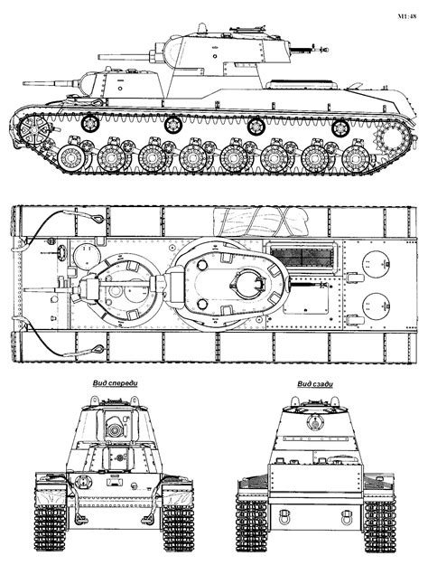 smk tank blueprint   blueprint   modeling soviet
