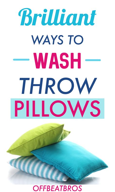 wash throw pillows   wash throw pillows cleaning pillows