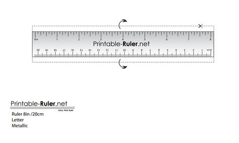 printable rulers  actual size