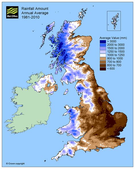 average annual rainfall   uk  mapporn