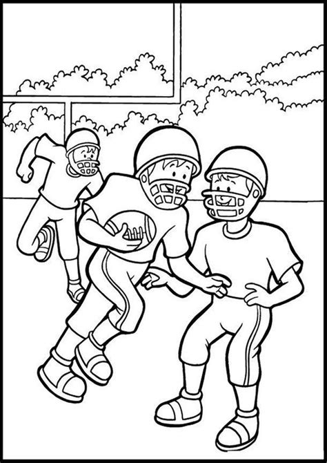 easy  print football coloring pages tulamama coloring pages