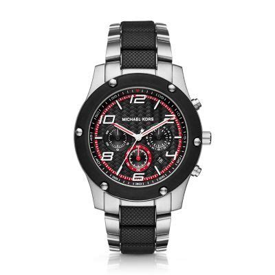 caine stainless steel  silicone chrono  watches  men