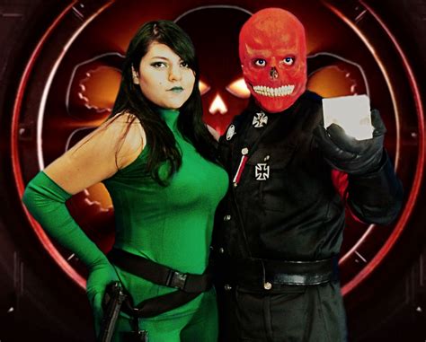 Madame Hydra And Red Skull Superhero Costumes
