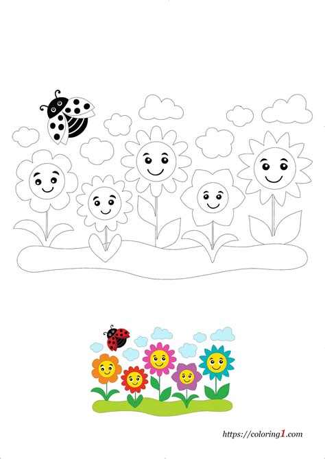 flower garden coloring pages   coloring sheets