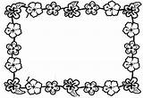 Clipart Clip Coloring Luau Border Hawaiian Lei Flower Birthday Borders Theme Flowers Designs Cliparts Line Pages Library Clipartpanda Boarders Graphic sketch template